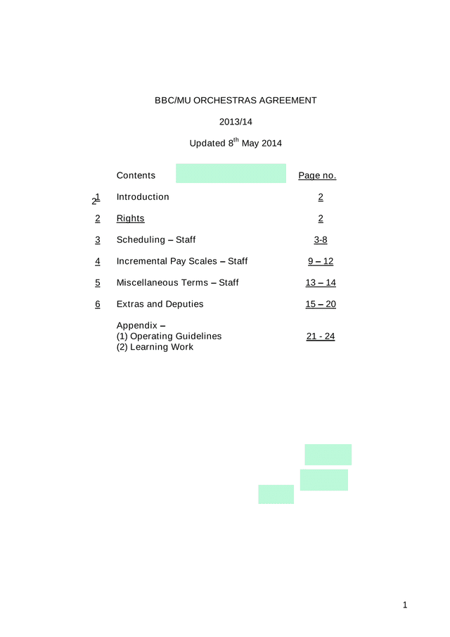 BBCMU Orchestras Agreement screenshot