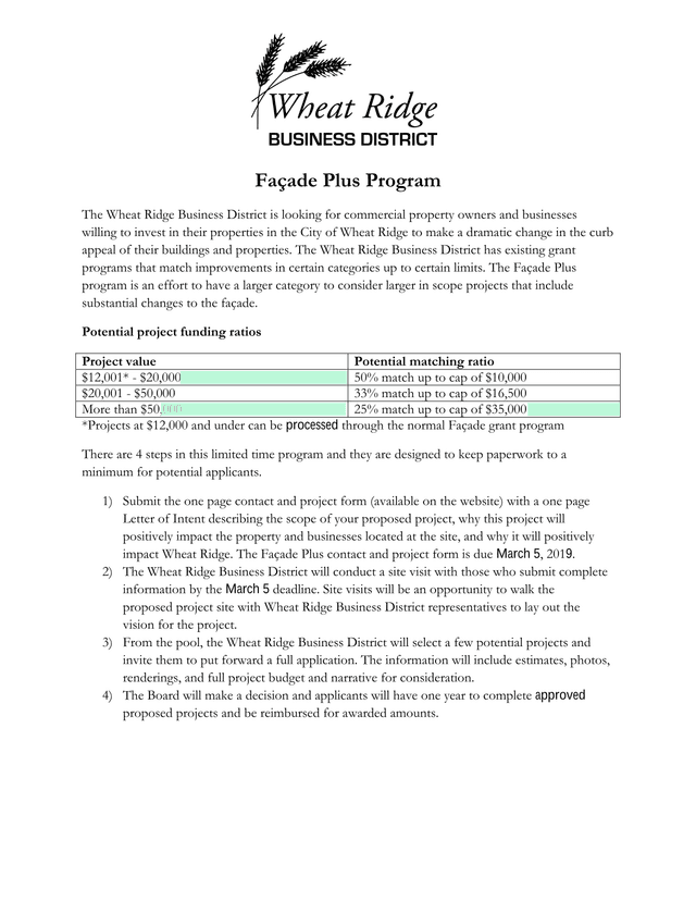 Faade Plus Program screenshot