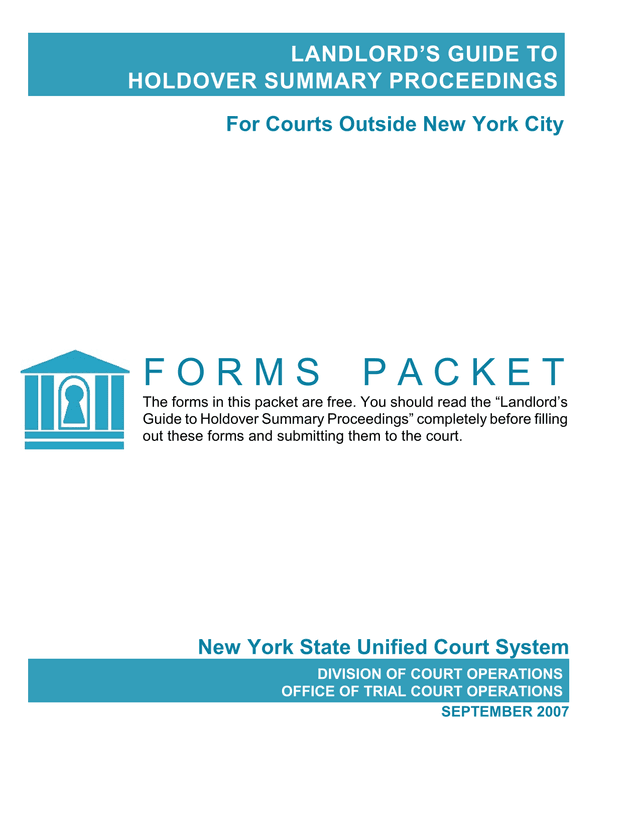 LandlordS Guide To Holdover Summary Proceedings screenshot
