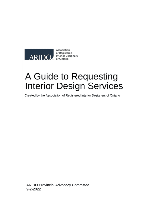 A Guide To Requesting Interior Design Services screenshot