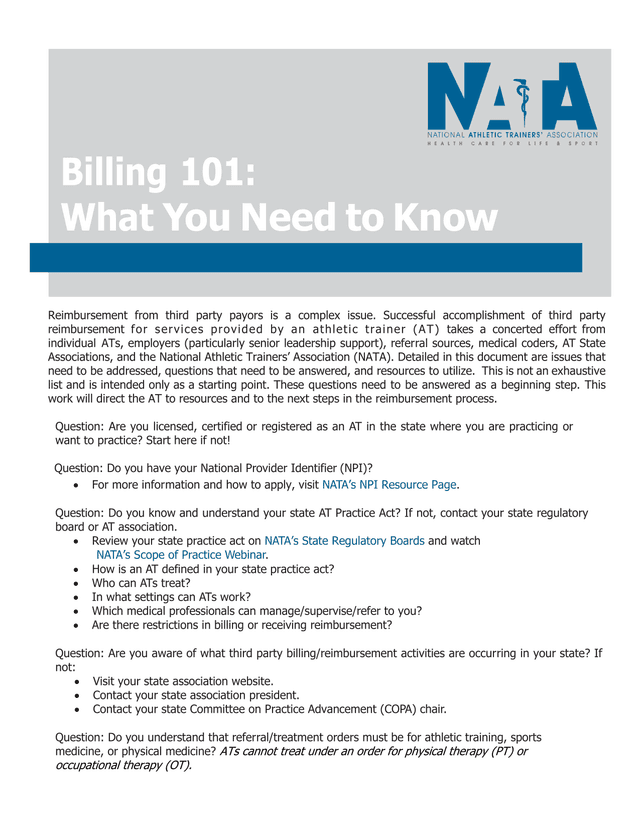 Billing 101 What You Need To Know screenshot