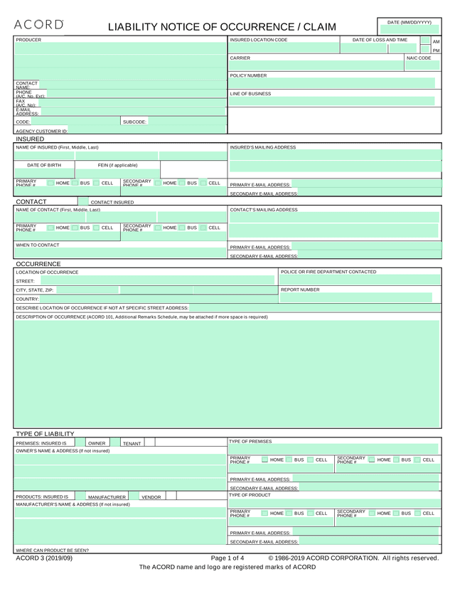 Acord 3 screenshot