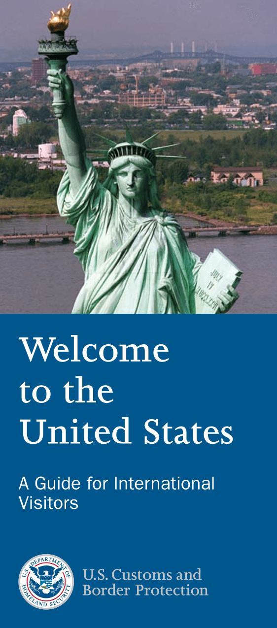 Welcome To The United States A Guide For International Visitors screenshot