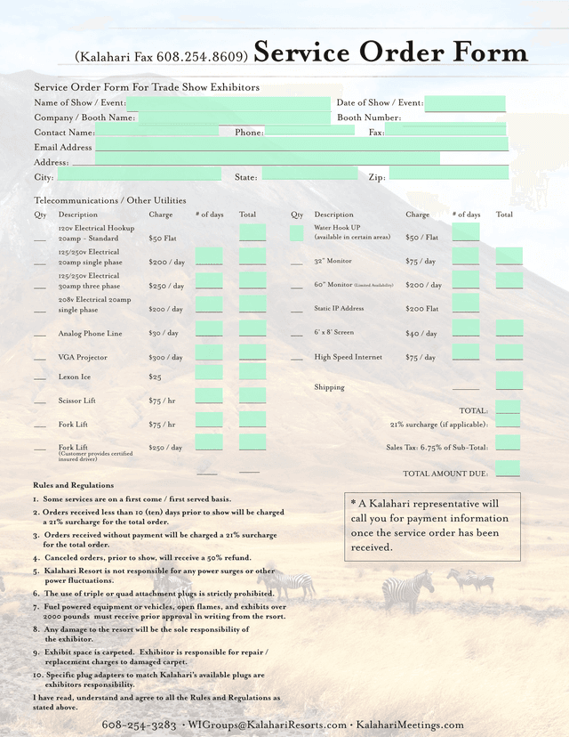 Rules And Regulations screenshot