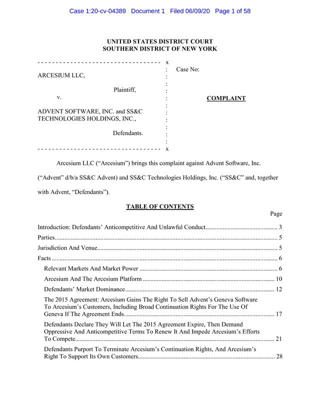 Complaint screenshot