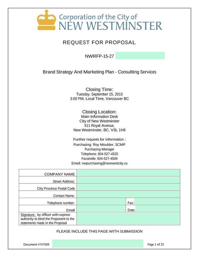 NWRFP 15 27 Brand Strategy And Marketing Plan   Consulting Services screenshot