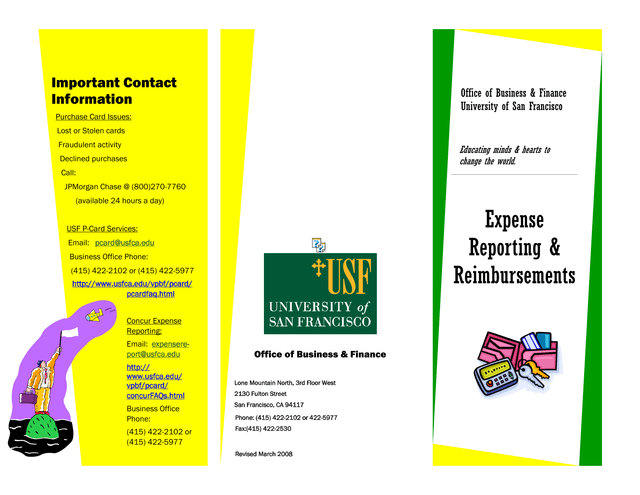 Out Of Pocket Expense And Reimbursement Guidelines screenshot