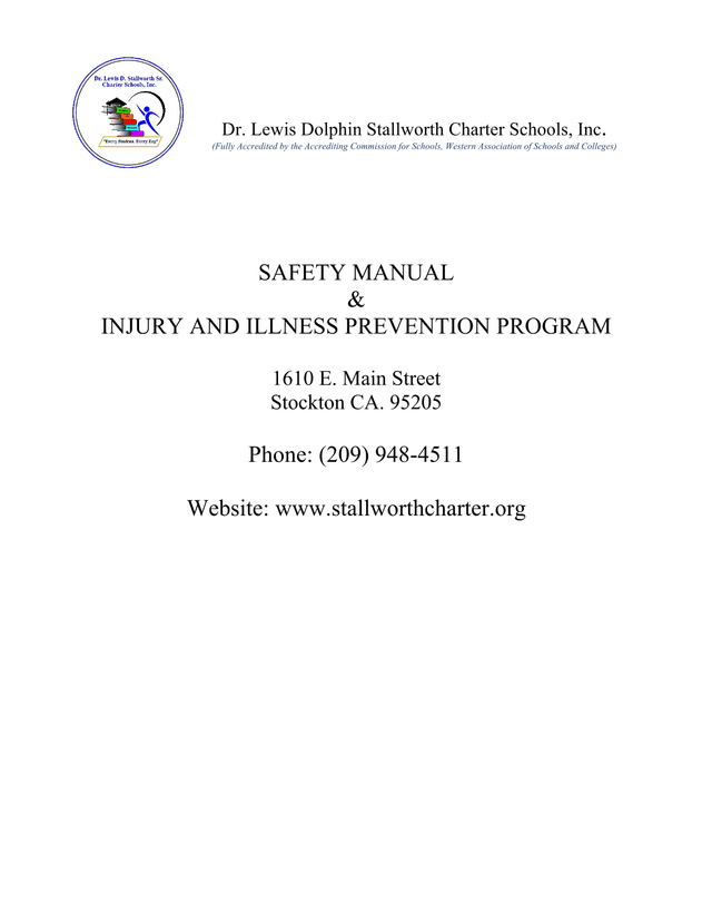 Safety Manual  Injury And Illness Prevention Program screenshot