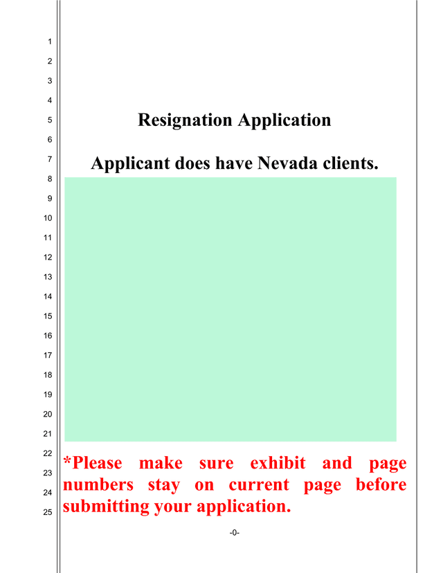 SCR 93(5) Application For Resignation screenshot