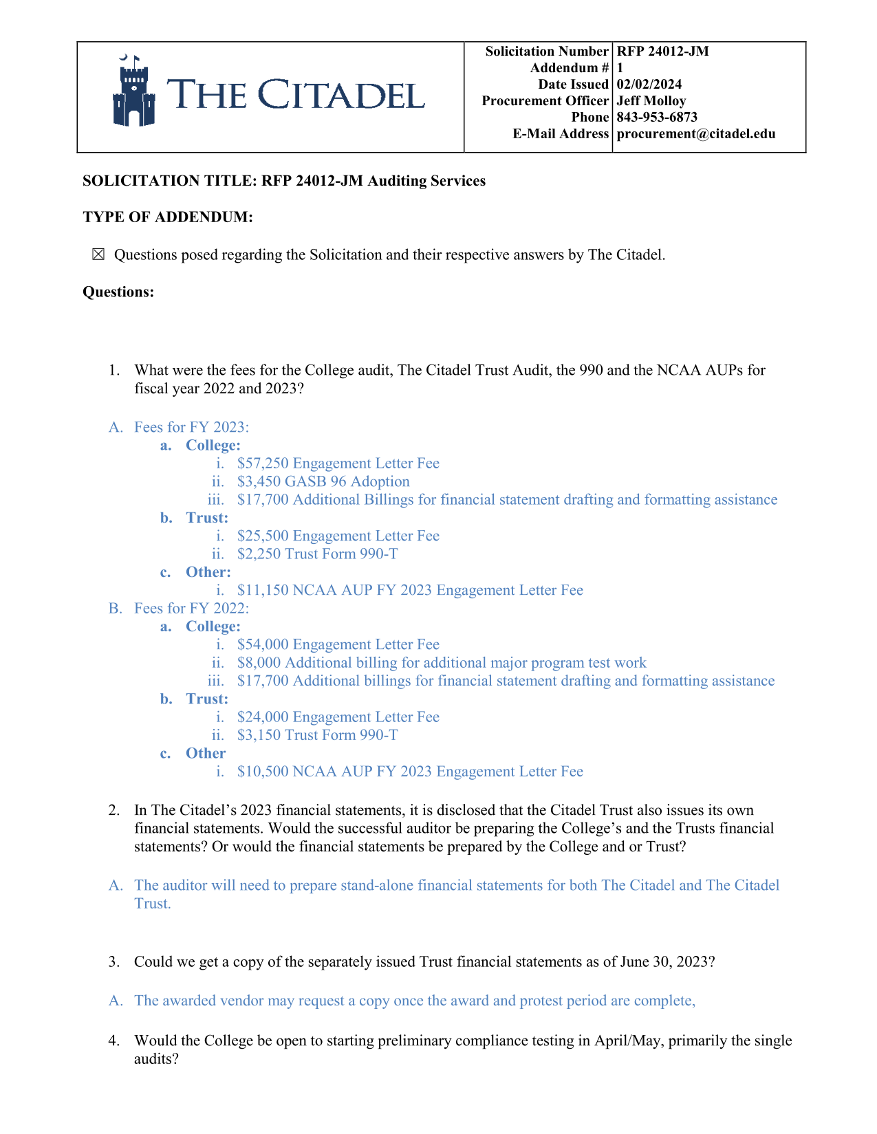 RFP 24012 JM Auditing Services screenshot