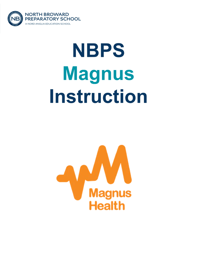 NBPS Magnus Instruction Changing Credentials screenshot