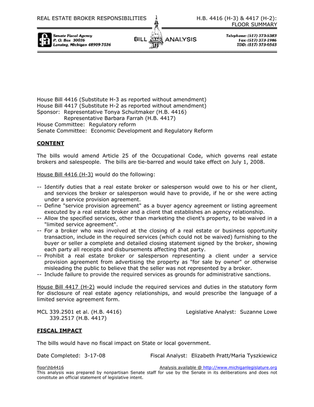 Real Estate Broker Responsibilities screenshot