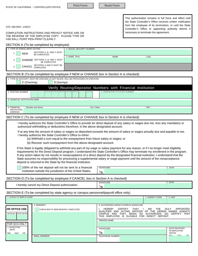 STD. 699 screenshot