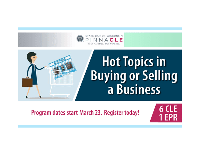 Hot Topics In Buying Or Selling A Business screenshot