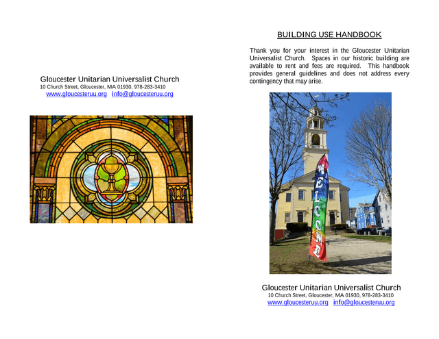 Building Use Handbook screenshot