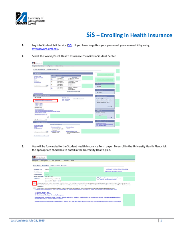SiS  Enrolling In Health Insurance screenshot