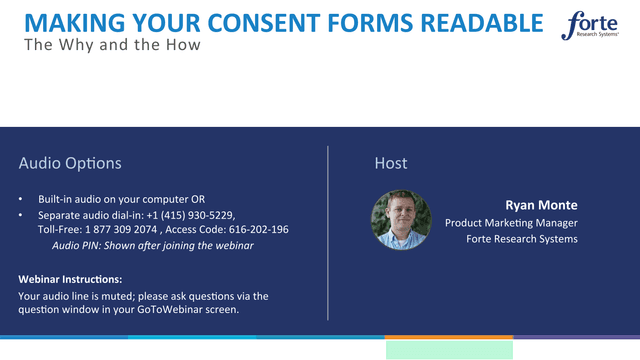 Making Your Consent Forms Readable screenshot