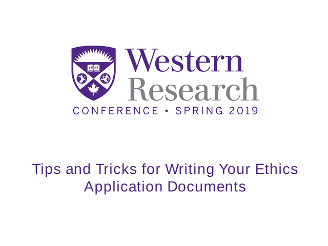 Tips And Tricks For Writing Your Ethics Application Documents screenshot
