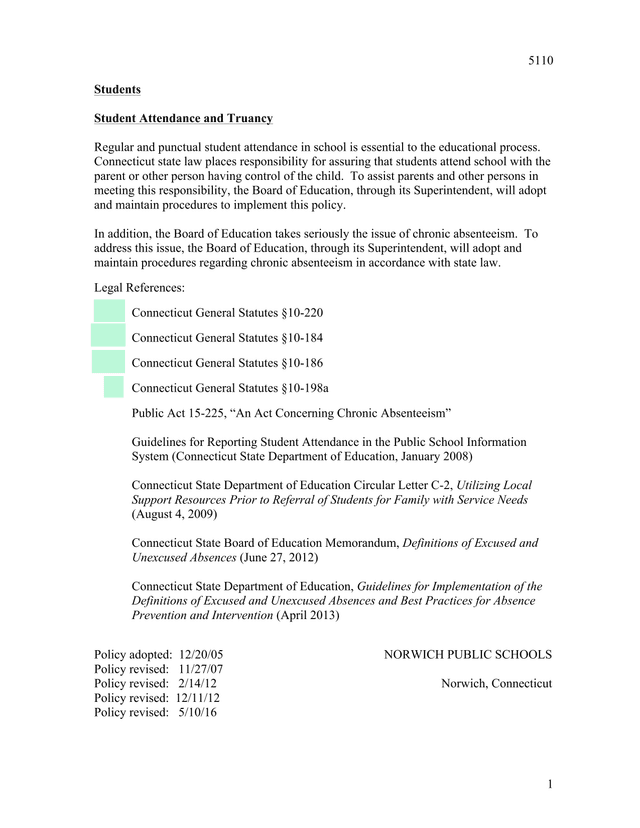Student Attendance And Truancy screenshot