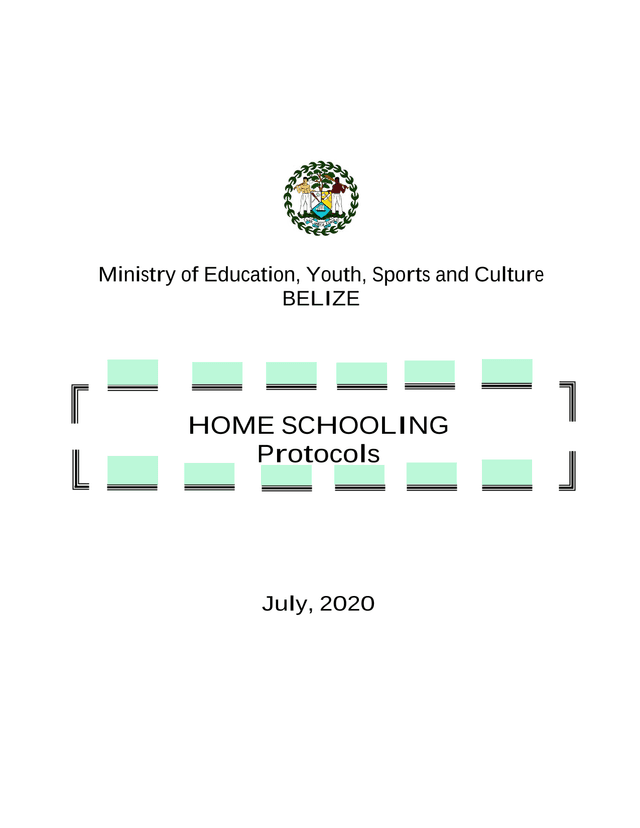 Home Schooling Protocols screenshot