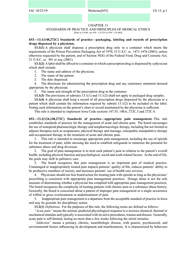 Standards Of Practice And Principles Of Medical Ethics screenshot