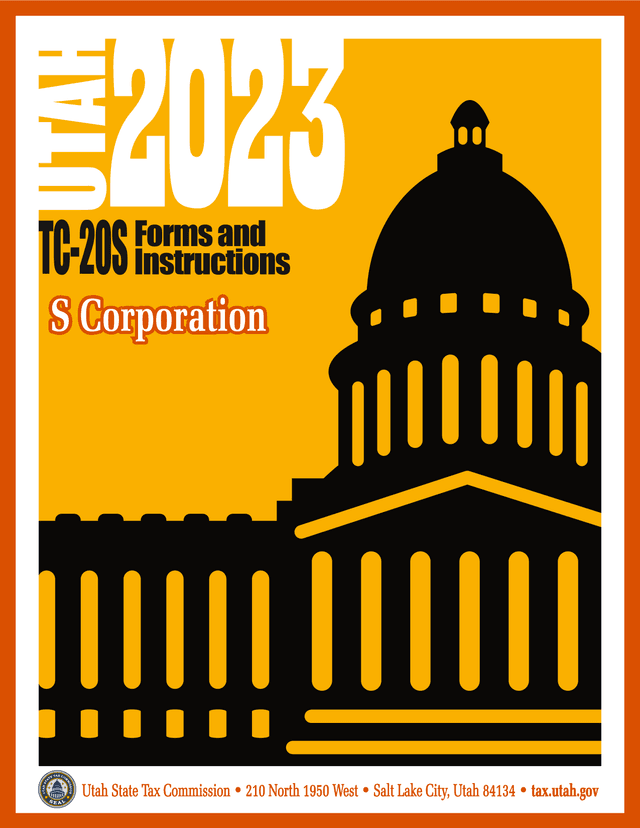 TC 20S Forms And Instructions S Corporation screenshot