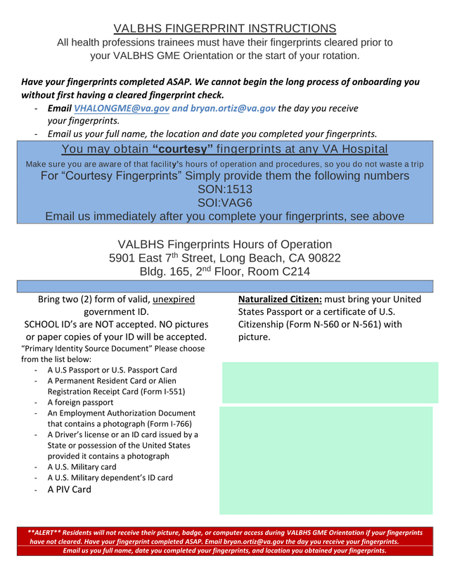 VALBHS Fingerprint Instructions screenshot