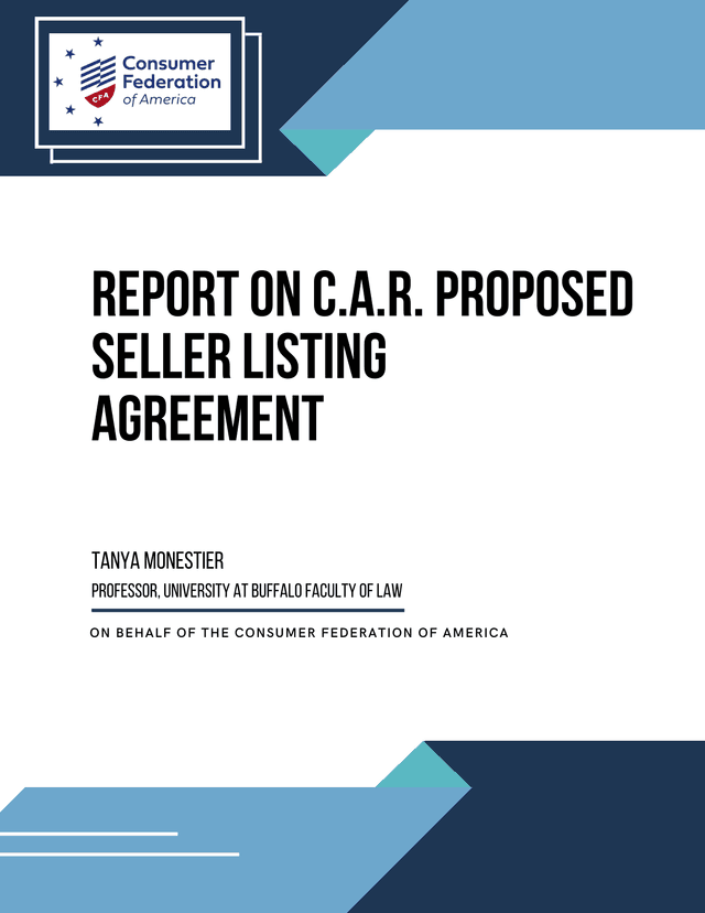 Seller Listing Agreement screenshot