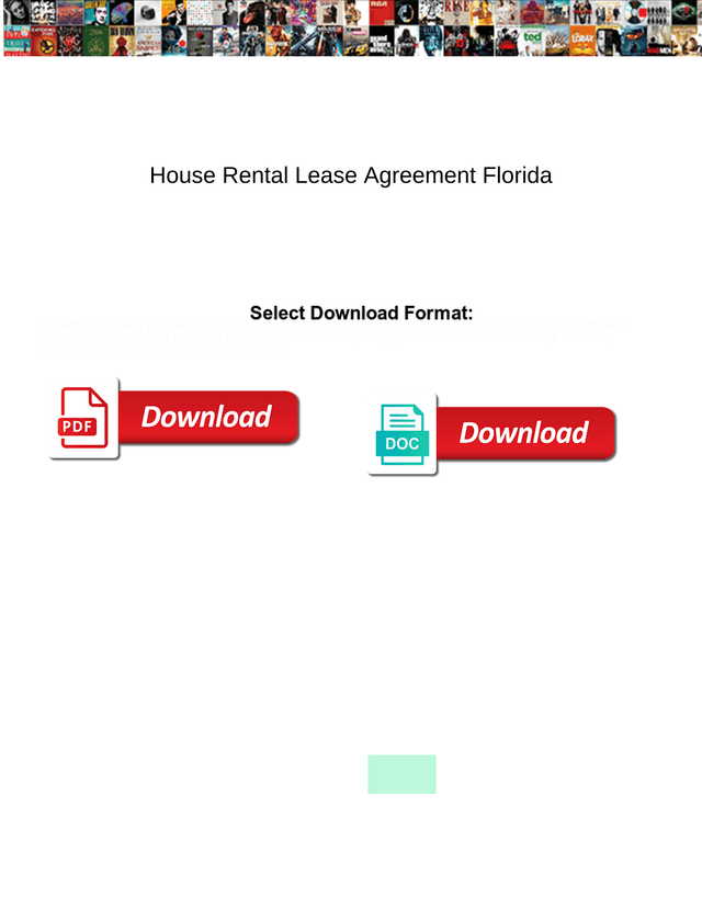 House Rental Lease Agreement Florida screenshot