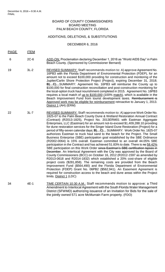 Board Of County Commissioners Board Meeting screenshot