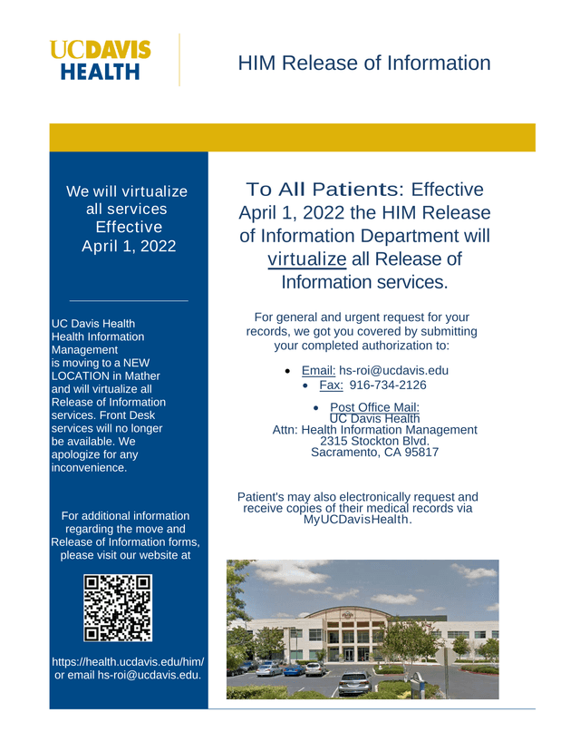 Authorization For Release Of Health Information screenshot