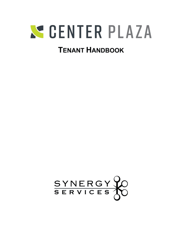 Tenant Handbook screenshot