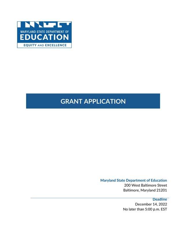 FY23 Lead Higher Program Grants screenshot