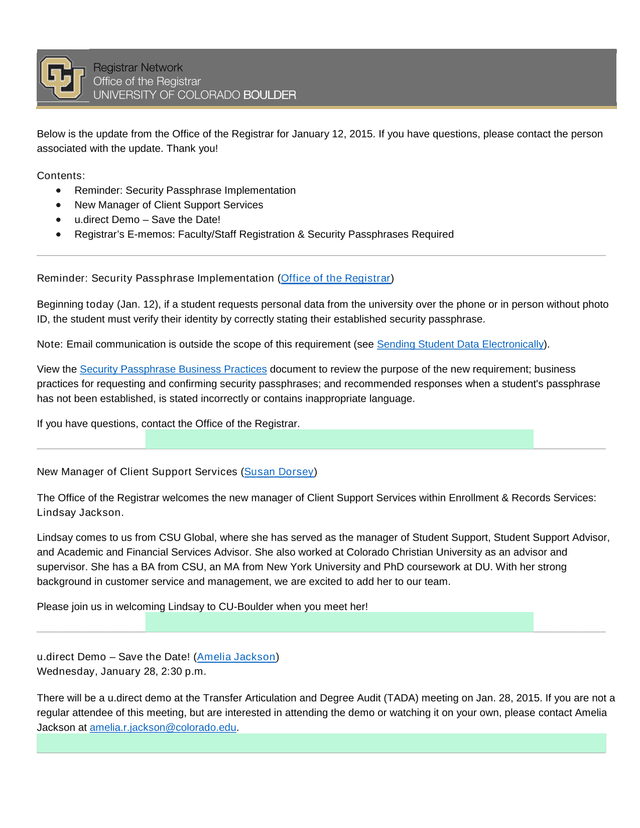Registrar Network Update screenshot