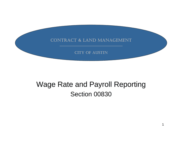 Wage Rate And Payroll Reporting screenshot