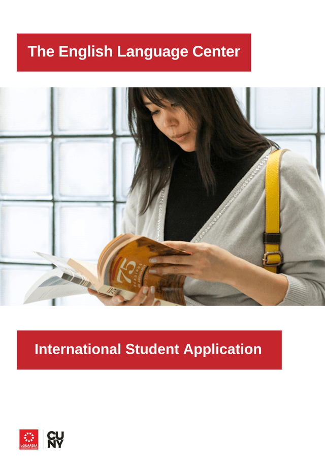 International Student Application screenshot