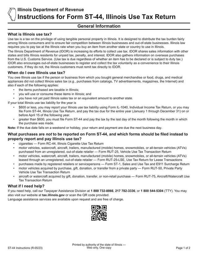 ST 44 Instructions (R 0523) screenshot