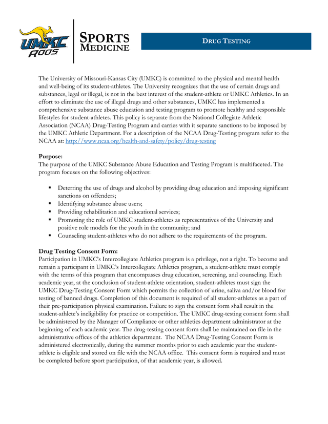 UMKC Substance Abuse Education And Testing Program screenshot