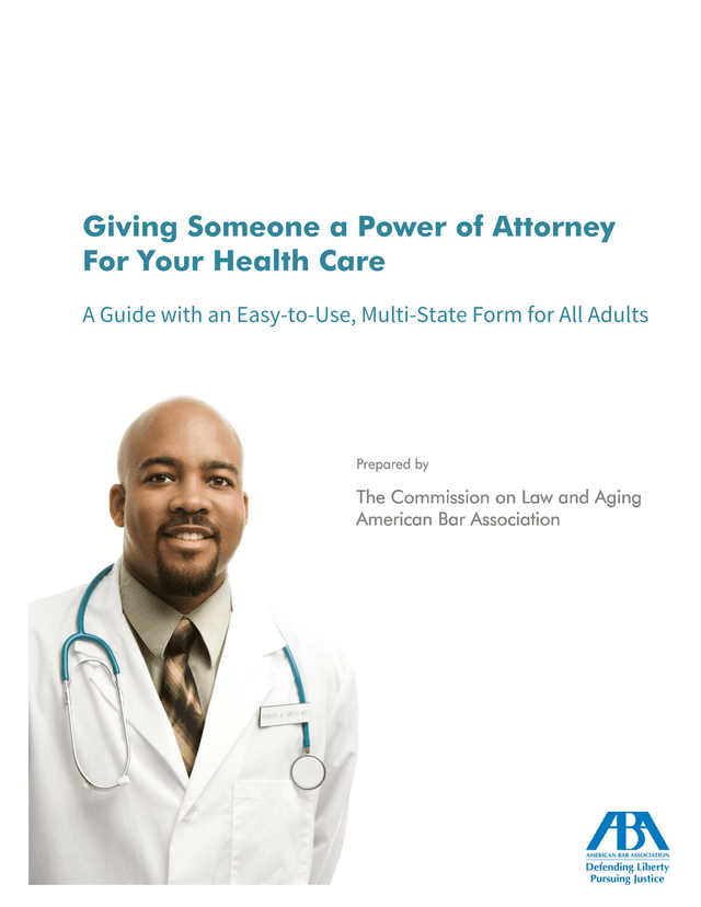 Giving Someone A Power Of Attorney For Your Health Care screenshot