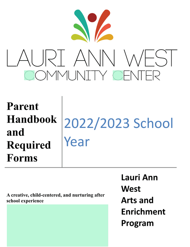 Parent Handbook And Required Forms 20222023 School Year screenshot
