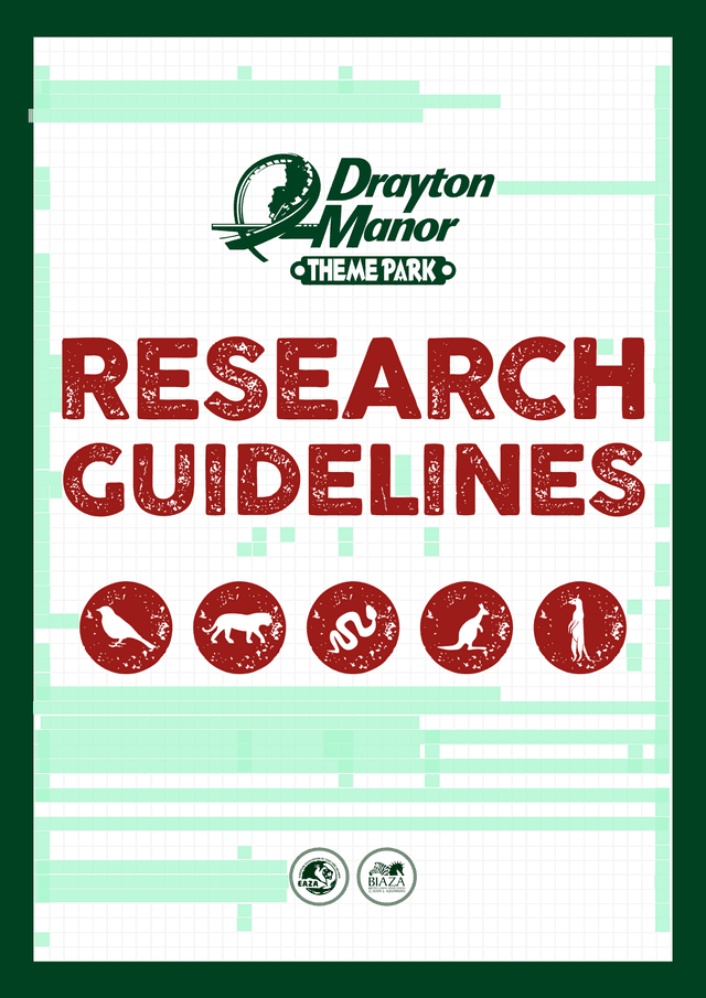 Drayton Manor Theme Park Research Guidelines screenshot