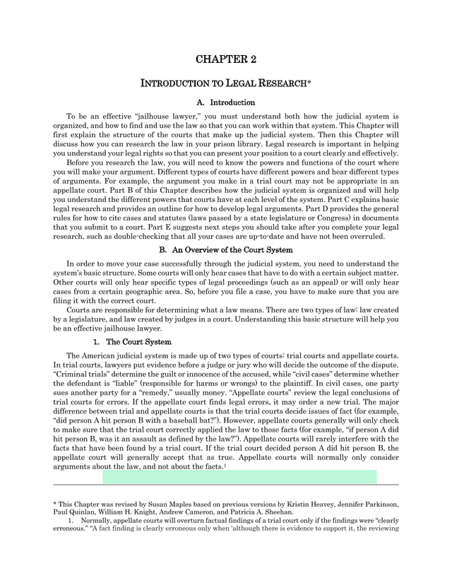 Introduction To Legal Research screenshot
