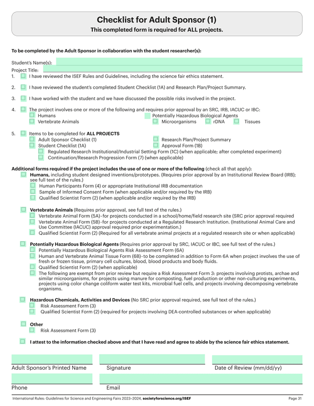 Adult Sponsor Checklist (1) screenshot