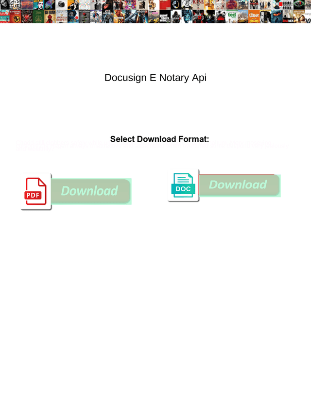 Docusign E Notary Api screenshot