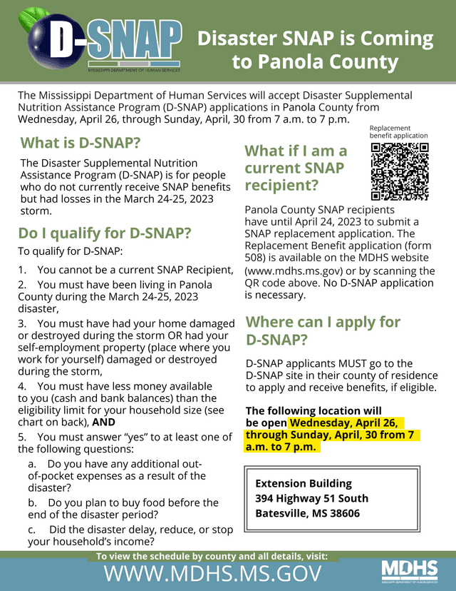 D SNAP Application Information screenshot