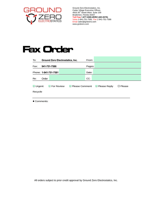 Sales Order Form screenshot