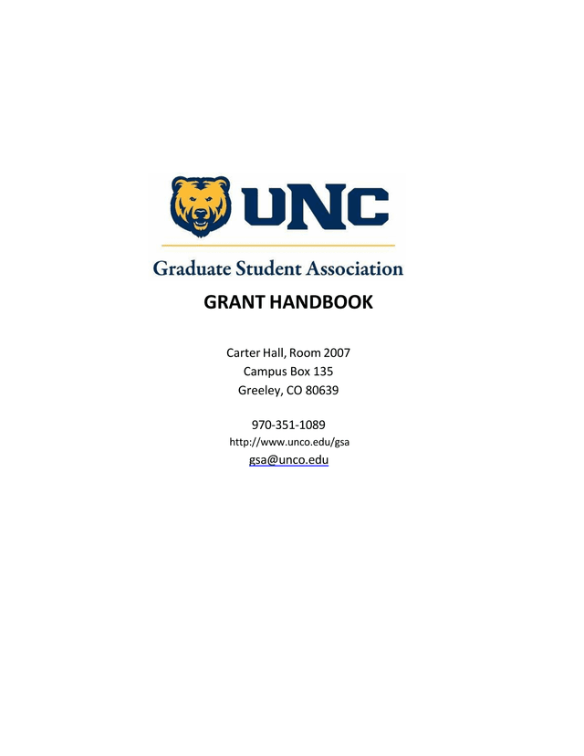 2024  2025 GSA Grant Handbook screenshot