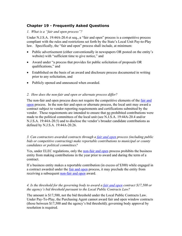 Chapter 19   Frequently Asked Questions screenshot