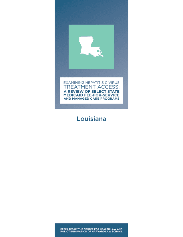Hepatitis C Virus (HCV) In Louisiana Prevalence screenshot