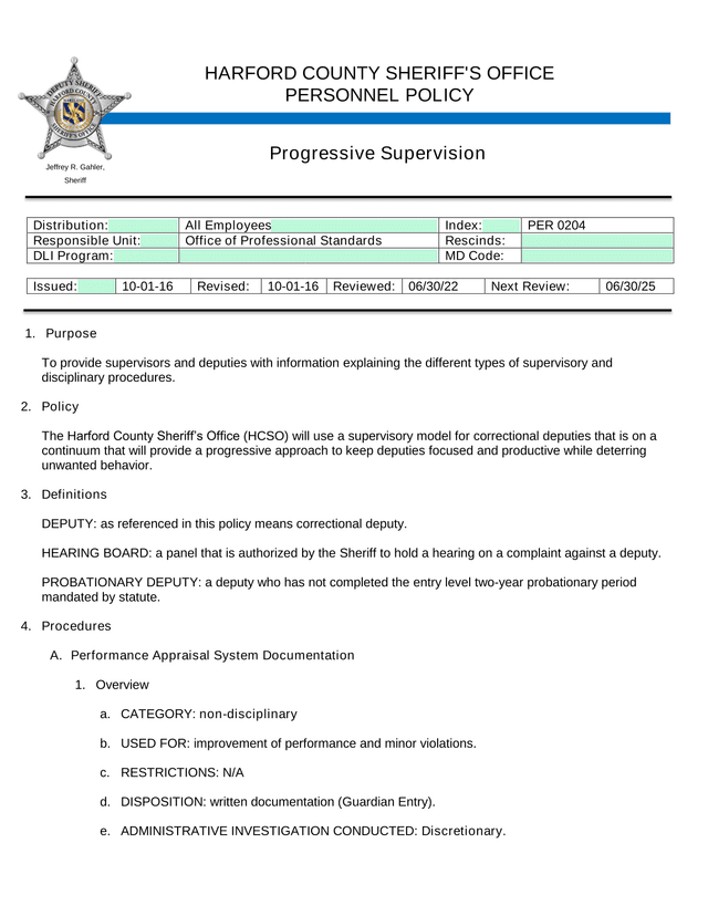 Progressive Supervision screenshot